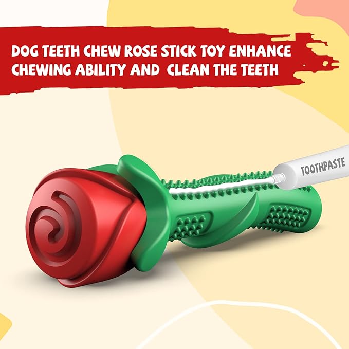 Red Rose Super Chewer Toy